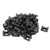 YeVhear 9 mm Width Cable Zip Tie Mount Base Saddle Type Wire Holder Black 50 Pieces