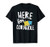 Here For Cornhole Funny Summer Cookout Games Winner T-Shirt