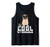 The Cool Veterinarian Vet Tech Pug Veterinarian Joke Gift Tank Top