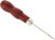 Awl with Hook - Awl with Wooden Handle - Leather Working Awl