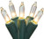 Brite Star 50-Count Clear Mini Christmas Light Set, 24.6ft Green Wire