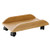 BALANBO CPU Stand PC Cart Computer Bamboo CPU Holder Tower Stand with Baffle with 4 Caster Rolling Wheels with Wheels Under Desk-Natural?