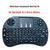 Calvas Mini i8 Keyboard Russian English Hebrew Version Backlight I8 Keyboard Remote Touchpad Keyboard Backlit For Android TV BOX PC - -Color: Hebrew No Backlit-