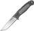 Camillus TigerSharp Fixed Blade Titanium Knife with Sheath, Black, 8.25-Inch