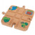 Orbrium Toys Cross Track for Wooden Railway Fits Thomas Brio Melissa  and  Doug Imaginarium
