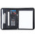 Leathario Portfolio A4 File Folder Padfolio Writing Pad Business Presentation Folder PU Black