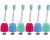 Replacement Brush Heads for Philips Sonicare E Series Electric Toothbrush HX7022/66, Fit Sonicare Essence, Xtreme, Elite, Advance and CleanCare Screw-On Handles, 6 Pack for Family 
