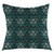 GULTMEE Brown and Blue Throw Pillow Cushion Cover, Abstract Vintage Floral Design Damask Pattern Ornate Grungy Swirls,Decorative Square Accent Pillow Case?20"x20",Brown Pale Blue