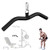 19" LAT Pull Down Bar Attachment, Tricep Press Down Bar Cable Machine Attachment for Gym, LAT Pulldown Bar Attachments for Fitness Weight Lifting, Exercises Tricep Back Muscles