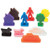 hand2mind Plastic Math Counters for Kids, Math Manipulatives for Counting, Sorting, Pattern, Math Toys, Game Tokens, Homeschool Supplies -Set of 100-