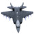 HSOMiD Alloy Planes/Airplane/Aircraft Toy With Pull Back Stealth Bombers and Fighter Planes (Black)