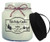 Falls Bridge Candles Leather Scented Jar Candle, 16-Ounce, w/Handle Lid