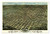 Antiguos Maps - Birds Eye View Map of The City of Atlanta Circa 1871 - Measures 24 in x 36 in -610 mm x 915 mm-