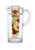 Fruit Infusion Pitcher  93 Ounce Acrylic Water Pitcher Infuser (Acrylic, 60 ounce)