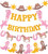 Cowgirl Theme Birthday Party Supplies for Girls Banners, Western Cowgirl Theme Birthday Banners, Cowgirl Birthday Party Supplies Favors, Boots Horses Horseshoes Garland for Kids, Amazing Unisex Party