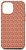 iPhone 12 Pro Max White Mango Orange - Dalmation Animal Print Spot Pattern Case