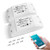 2 Pack WIFI Relay Timer Smart WiFi Wireless Light Switch Switch Module Voice App Control Remote Timer Switch App Control Compatible for IOS Homekit Smart Assistant AC 110-230V 10A-Universal-