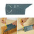 iSintek 3D Mitre Angle Measuring Tool with Carpenter Pencil, 45 90 Degree Woodworking Tool Square Size Measure Ruler Woodworking Gifts