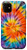 iPhone 11 Orange Yellow Teal Light Purple Tie Dye Spiral Swirl Loop Case