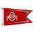 NCAA Ohio State Buckeyes Boat/Golf Cart Flag NCAA Ohio State Buckeyes Boat/Golf Cart Flag