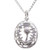 Sterling Silver Thistle Pendant - Scottish Necklace with 18" Chain