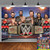 WWE Banner Boxing Arena Backdrop Boxing Match Stadium Wrestling Party Supplies Boxing Ring Decor Backdrop Adults Birthday Photo Background 7x5Ft