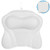 Perber Bathtub Pillow - 4D Bath Pillow for Tub Neck and Back Support - Hot Tub Pillow Spa Pillow - Hot Tub Headrest with 6 Suction Cups for Shower and Home Spa - Bath Accessories