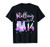 Kids 14 Years Old Birthday Girl Rolling Into 14th Bday Theme T-Shirt