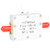 Ham Radio Module Wide Frequency 50K-4G DC 9-15V LNA High Gain RF Amplifier Low Noise for Remote Control Receiver-CNC Shell-