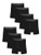Fruit of the Loom Men's Coolzone Boxer Briefs -Assorted Colors-, 7 Pack - Black, Large