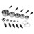 Measuring Spoons, 10PCS Stainless Steel Measuring Spoons Cups Multi-color Baking Tools 10PCS