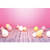 Yeele-Easter-Backdrop 7x5ft Easter Photography Background Pink Eggs Brown Wooden Floor Pink Wall Photo Backdrops Pictures Studio Props Wallpaper
