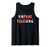 Virtual Teaching Survivor Funny Remote Distance Teacher Gift Tank Top