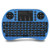 Rii i8+ Mini Wireless 2.4G Back Light Touchpad Keyboard with Mouse for PC/Mac/Android (Blue)