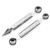 FRUTA Set of 2 Melon Baller Scoop Dual Double Sided Melon Baller Stainless Steel Fruit Carving Knife Melon Scooper Ice Cream Scoops Round Scoop for Fruit, Vegetable, Salad, Ice Cream Desserts