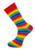 Mysocks Unisex Ankle Socks Stripe Rainbow