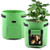 MIFXIN Potato Grow Bags 7 Gallon Potato Vegetable Garden Planter Bag with Flap Handles Nonwoven Aeration Fabric Pot Growing Container for Planting Potato Carrot Tomato Onion -2 Pack, Green- MIFXIN Potato Grow Bags 7 Gallon Potato Vegetable Garden Planter Bag with Flap Handles Nonwoven Aeration Fabric Pot Growing Container for Planting Potato Carrot Tomato Onion -2 Pack, Green-