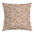 Lunarable Gothic Throw Pillow Cushion Cover, Classic Graphic Pattern with Orchid Flowers and Curly Leaves Bridal Antique, Decorative Square Accent Pillow Case, 18" X 18", Pale Brown White