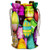 3dRose Boehm Graphics Holiday Easter - Dyed Easter Eggs - Wine Bag -wbg-43241-1-