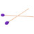 Beech Handle Marimba Mallets Practical Blended Yarn Marimba Mallets for Marimba for Beginning Oboist-purple-