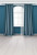YEELE 5x7ft Blue Window Curtain Backdrop Bedroom Home Floor Interior Photography Background Wedding Artistic Portrait Photobooth Photoshoot Props Digital Wallpaper