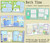 Bath Time Scrapbook Set - 5 Double Page Layouts
