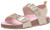 carter's Girls Duncan Sandal, Gold, 4 Wide Toddler