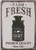 Farm Fresh Dairy Milk Cream Butter Retro Vintage 12Inch X 8Inch-30cm X 20cm- Metal Tin Sign Mural Iron Painting Country Home Bar Wall Decor Art Poster Garden House Signs Yard Outdoor Signs