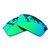 SEEABLE Premium Polarized Mirror Replacement Lenses for Oakley WireTap OO4071 Sunglasses - Jade Mirror
