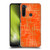 Head Case Designs Officially Licensed Caitlin Workman Cross Hatch Orange Patterns Hard Back Case Compatible with Xiaomi Redmi Note 8T