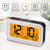 Music Alarm Clock, Digital Clock for Bedroom with Dimmer, Snooze,USB Rechargeable Clock with Dual Alarm, Smart Touch Backlight,Adjustable Alarm Volume