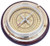 Hampton Nautical  Brass Directional Desktop Compass, 6", Brass