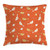 Orange Decor Throw Pillow Cushion Cover, Birds with Heart Shapes and Swirling Patterns on Burnt Vintage Back, Decorative Square Accent Pillow Case, 18 X 18 Inches, Orange Yellow White Orange Decor Throw Pillow Cushion Cover, Birds with Heart Shapes and Swirling Patterns on Burnt Vintage Back, Decorative Square Accent Pillow Case, 18 X 18 Inches, Orange Yellow White