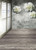 Wooden Floor Vintage Wall Flowers Photography Backdrops Photo Props Studio Background 5x7ft